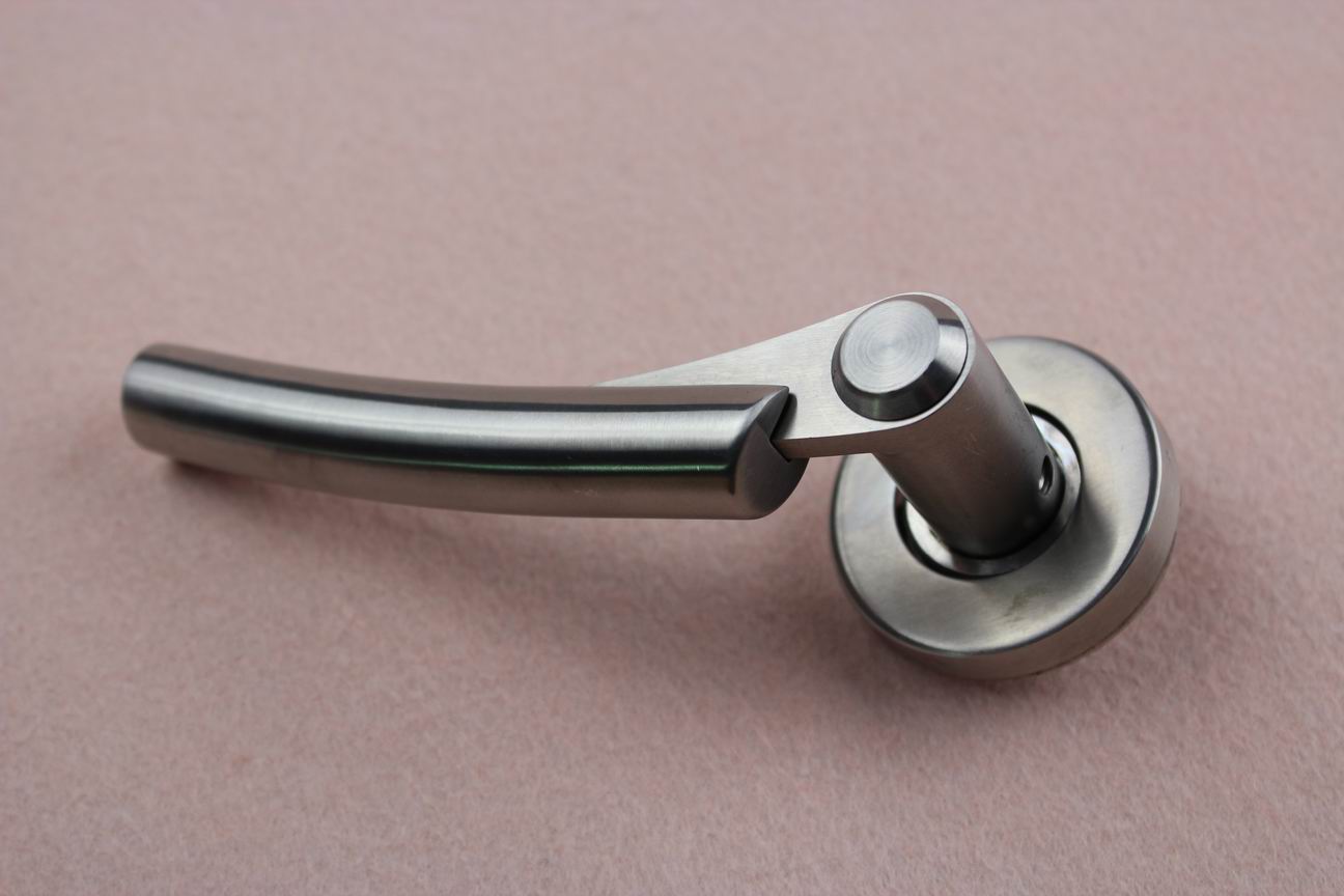 Entry Door Interior Handles Stainless steel insulated Door lever Handle