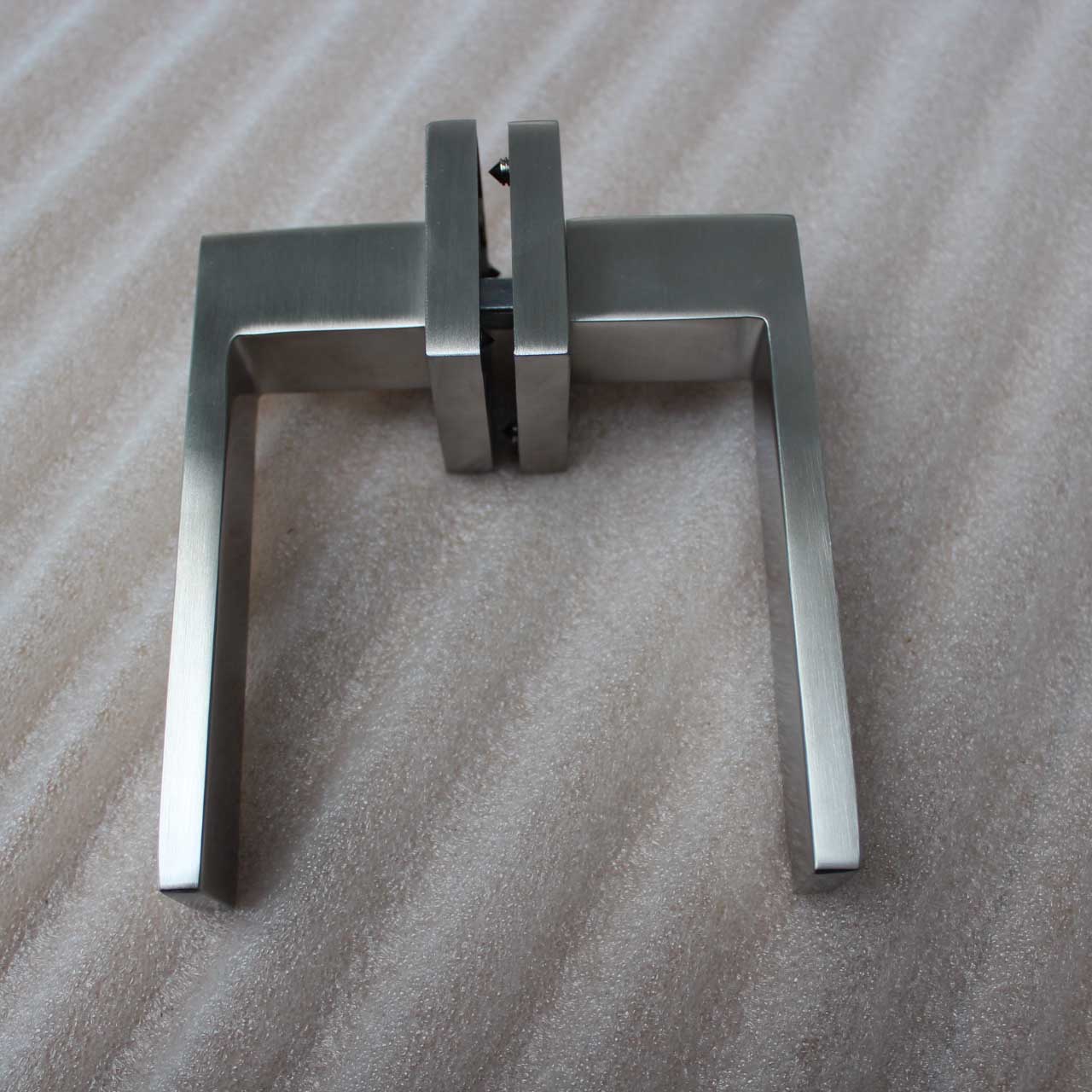 Ironmongery Door handle square Design solid stainless steel door lever handle